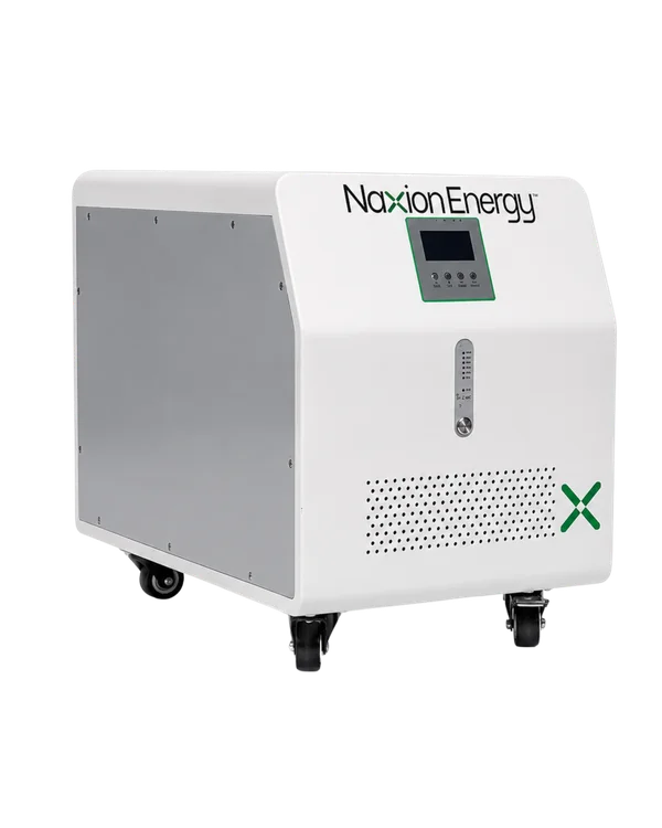 Naxion Energy 5 kW sodium-ion all-in-one UPS with built-in solar MPPT